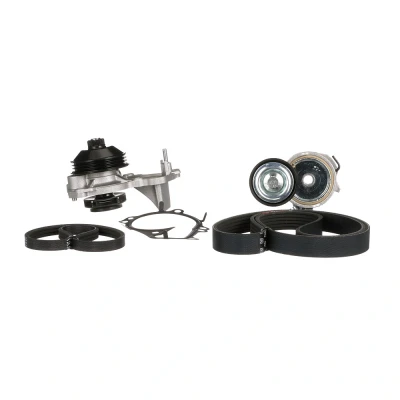 Immagine di GATES KP136PK1070 pompa acqua + Kit cinghia Poly V con CITROËN: DS3 Hatchback, C3 II, PEUGEOT: 208 I Hatchback