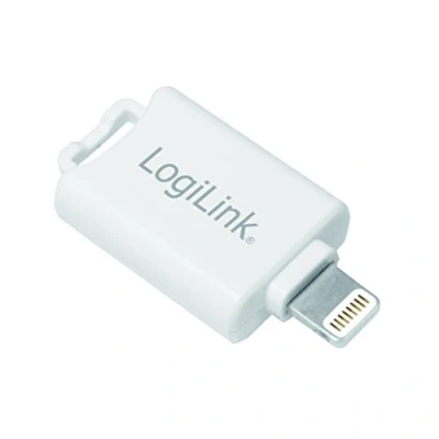 Immagine di Logilink AA0089 Card Reader per Micro SD dispositivi con connettore Lightning, Certificato MFI (Made for iPhone/iPad/iPod)