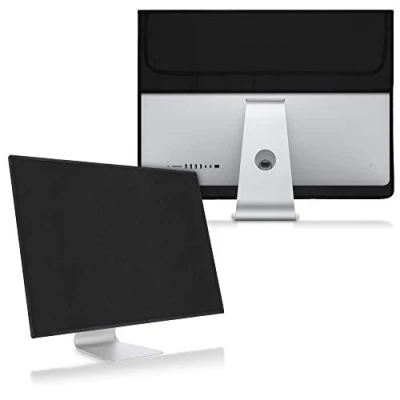 Immagine di kwmobile Custodia 4in1 Compatibile con Apple iMac 27&quot; / PRO Fodero Monitor, Case Tastiera, Cover Magic Mouse e Porta Cavi Nero