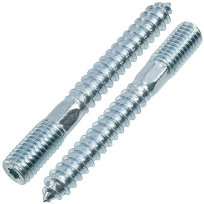 Immagine di AERZETIX C75887 Set di 12 viti a doppio filettatura M10x80mm prigioniero filettato in acciaio