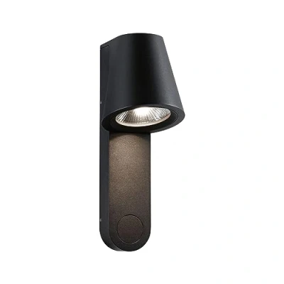 Immagine di Paulmann Caissa 94862 Lampada da parete per esterni a LED (monocolore) 9 W Antracite