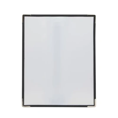 Immagine di SECURIT Set da 3 Porta Menu Linea Crystal Per Caffè, Ristoranti, Bar Formato A4 Presenta 2 Pagine Fronte Retro Trasparente