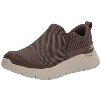 Immagine di Skechers Go Walk Flex Impeccable II, Sneaker Uomo, Khaki Textile, 41 EU