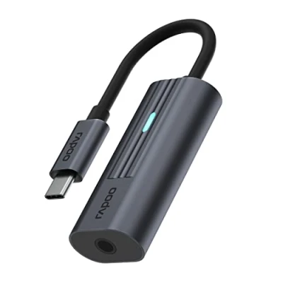 Immagine di Rapoo Adattatore audio USB C a 3,5 mm, compatibile con Samsung S20/S20+/20 Ultra, Pixel 4/4XL, e altro ancora