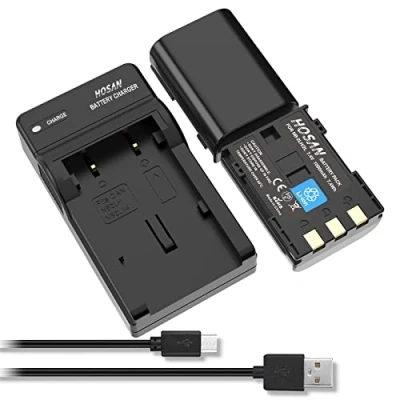 Immagine di NB 2L 2LH HOSAN 2 Batteria di Compatibile con Serie Canon HF R10, R11 PowerShot G7 G9 S30 S40 S45 S50 S60 S70 S80 EOS 350D 400D HV30 DC300 HG10 IXY DVM3 DV5 DV3 FV