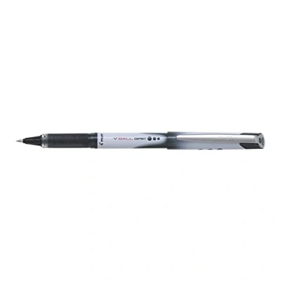 Immagine di Pilot Penna a sfera con impugnatura V, punta fine da 0,5 mm inchiostro nero e tratto 0,3 (ciascuno)