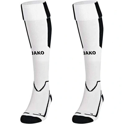 Immagine di Jako Calzine da calcio Lazio Unisex, Multicolore (Bianco / Nero), 4 (39 42)
