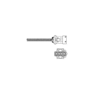 Immagine di DELPHI ES20309 12B1 Sonda lambda planare, riscaldato CITROËN: C3 III, Saxo Hatchback, I PEUGEOT: 206 106 II Hatchback