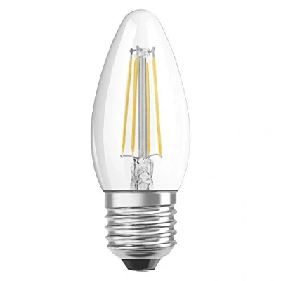 Immagine di OSRAM 4058075435223 LED (monocolore) ERP E (A G) E27 Forma di candela 4 W = 40 Bianco caldo (Ø x L) 35 mm 92 1 pz.