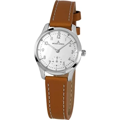 Immagine di Jacques Lemans Analog Quarz Orologio, Donna, Taglia: One Size, Silber