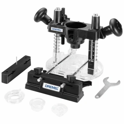 Immagine di Dremel 335 01 Utensile rotante per fresa ad immersione, compatto e leggero progetti di instradamento leggeri, perfetto lavori lavorazione del legno intarsio