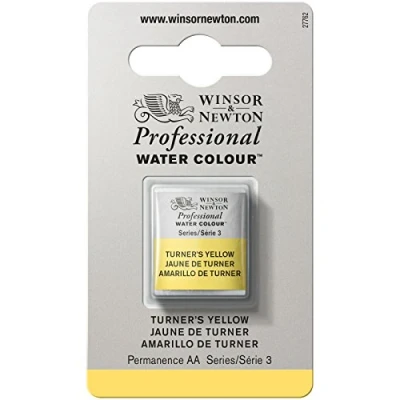 Immagine di Winsor &amp; Newton Professional Vernici ad acquerello, vivaci e resistenti alla luce, pigmenti per artisti, 1/2 GODET, colore: Giallo Di Turner