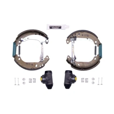 Immagine di HELLA Shoe Kit Pro 8DB 355 004 531 freno, Freno a tamburo con cilindretto regolatore/attuatore FORD: FIESTA 5, 4