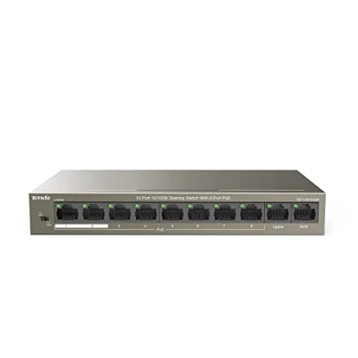 Immagine di SWITCH TENDA 8P F 10/100 PoE 2P DATA+NVR