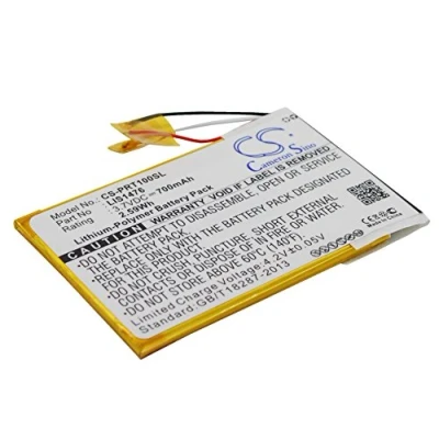 Immagine di CS PRT100SL Batterie 700mAh compatibile con [Sony] PRS T1, T2, T3, T3E, T3S sostituisce 1 853 104 11, per LIS1476, LIS1476MHPPC(SY6)
