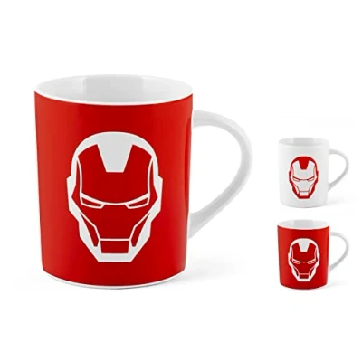Immagine di H&amp;H Disney100 Ironman Set 24 Tazze Mug, New Bone China, cc340
