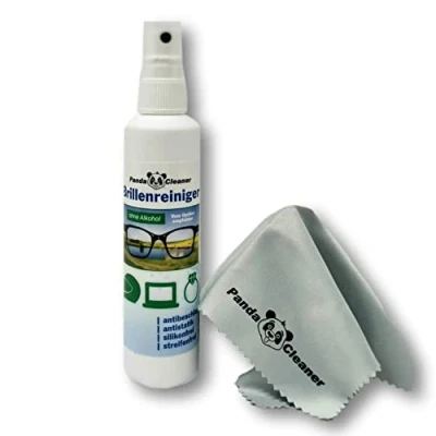 Immagine di PANDACLEANER® Detergente per occhiali, senza alcol, anti appannamento, antialoni, anche display, monitor, visiere e molto altro, formato: 100 ml