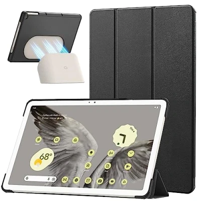 Immagine di MoKo Cover compatibile con Google Pixel 11 Pollici 2023, Ultra Sottile Leggero Supporto Custodia 11&quot; 2023 Tablet, Nero