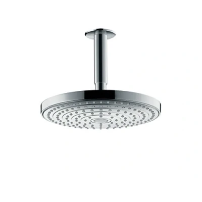 Immagine di hansgrohe Raindance Select S Soffione doccia 240 2 getti con connessione soffitto, cromo, 26467000