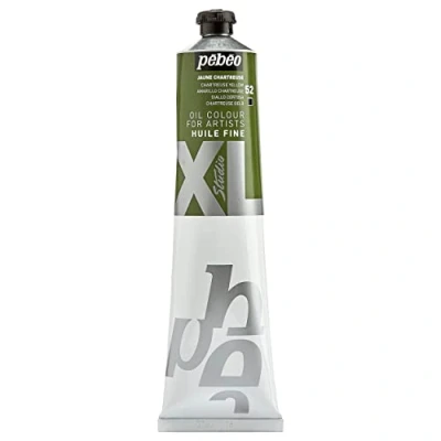 Immagine di PEBEO Fine Studio XL Colore ad Olio per Pittura, Verde (Giallo Certosa), 200 ml