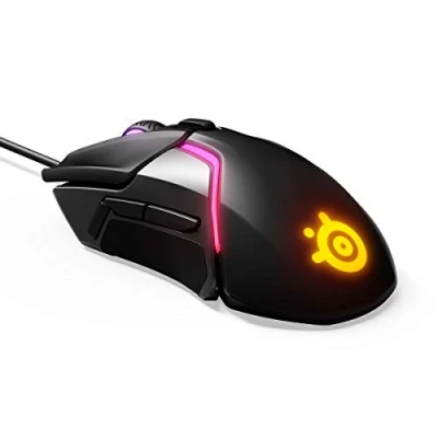 Immagine di SteelSeries Rival 600, Mouse da Gioco, Doppio Sensore Ottico TrueMove3+, Distanza di Sollevamento Pari a 0.05, 12.000 CPI, Sistema Regolazione del Peso, Cablata, Nero