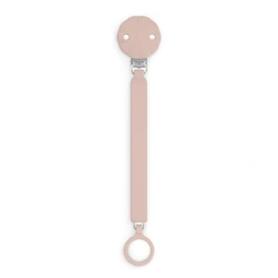 Immagine di Suavinex, Clip per ciuccio in silicone, Chiusura a con nastro piatto Catenella neonati +0 mesi, piastrina Wonder, Cipria