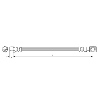 Immagine di METZGER 4111437 Tubi Freno 434 Banjo MINI: Hatchback