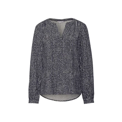 Immagine di Street One Bedruckte Tunica, Donna, Taglia: 46, Blau