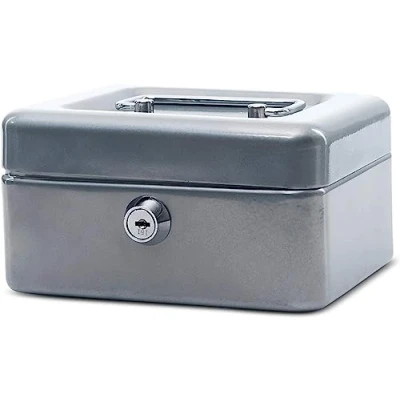 Immagine di Maul 18280 Cassetta portavalori (L x A P) 152 81 125 mm Argento