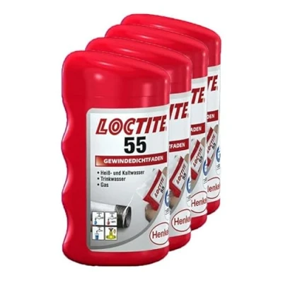 Immagine di Filo di tenuta per filettatura Loctite 55 (4x), guarnizione filettata