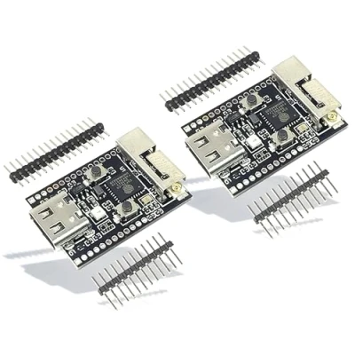 Immagine di TECNOIOT 2 pezzi Scheda di sviluppo WiFi6 ESP32 C6 Oscillatore a cristallo LED RGB WiFi Bluetooth