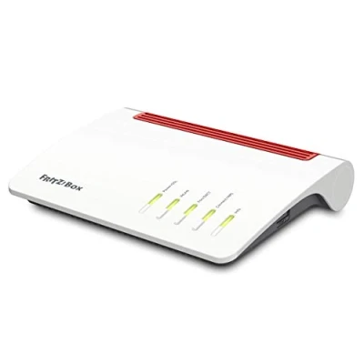 Immagine di AVM FRITZ!Box 7590 High End WLAN AC + N Router (VDSL /ADSL, 4x4 MU MIMO con 1.733 (5 GHz) e 800 Mbit/s (2.4 GHz), base DECT, Media Server) (ricondizionato)
