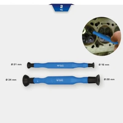 Immagine di BRILLIANT TOOLS BT546000 Kit estrazione valvola, 2 pz [Powered by KS TOOLS]