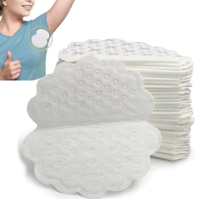 Immagine di Ascelle assorbenti Ascellare Ascella sudore traspirazione rilievi Scudo Absorbing assorbente, da uomo e donna (80 Pezzi)