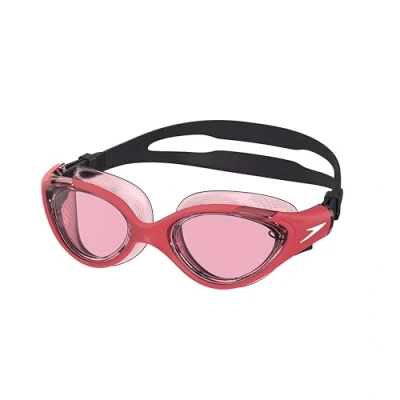 Immagine di Speedo Biofuse 2.0 Comfort Fit Occhialini per Donna, Raspberry Fill, Vermillion Swim In Style, One Size