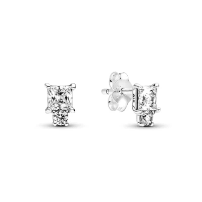 Immagine di PANDORA Timeless Anello in argento Sterling con cristallo blu principessa, 56