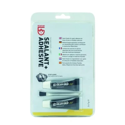 Immagine di Gear Aid Seam Grip WP Waterproof Sealant and Adhesive 7 g (2 Pack) onderhoud