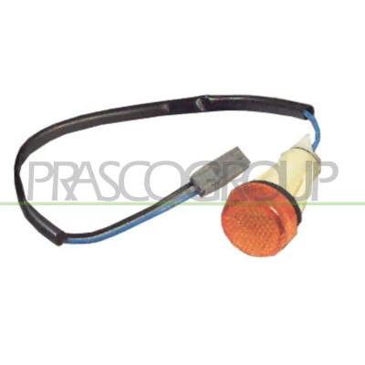 Immagine di PRASCO FT1214039 Frecce giallo bilaterale, installazione laterale con portalampada FIAT: Panda I Hatchback