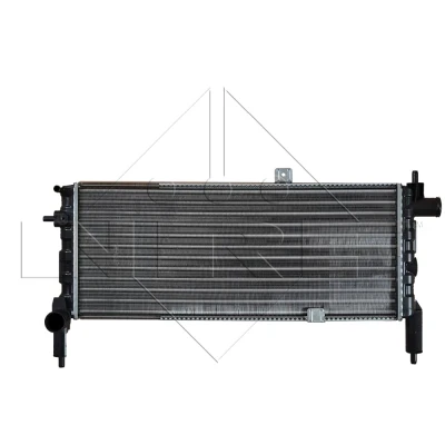 Immagine di NRF 58759 Radiatore motore Alluminio 528 230 34 Alette di raffreddamento montate meccanicamente OPEL: Corsa A CC