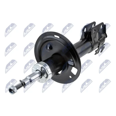 Immagine di NTY A TY 059 Ammortizzatore Assale anteriore Dx pressione del gas doppio tubo tipo McPherson Spina superiore, Collare inferiore