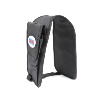 Immagine di hünersdorff Borsa da sella per doppia tanica professionale, 3 + 1,5 l, con spazio attrezzi e sistemi di riempimento sicurezza, ideale lavorare liberamente motoseghe a motore, in nylon,