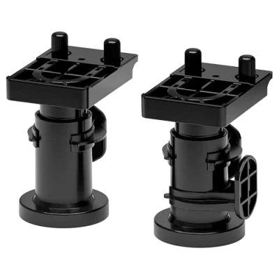 Immagine di sarcia.eu METOD Gambe nere regolabili in altezza, 8 cm (1, Nero)