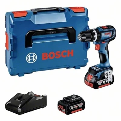 Immagine di Bosch Professional GSB 18V 90 C Trapano avvitatore a percussione batteria incl. seconda batteria, caricabatterie, valigia