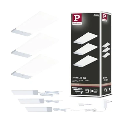 Immagine di Paulmann Bredo Lampada a LED 2.5 W Bianco neutro Argento