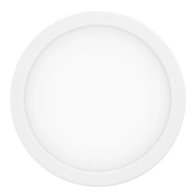 Immagine di Eglo connect.z Smart Home Led faretto da incasso per il bagno Fueva Z in alluminio bianco, ultra piatto, Ø 216 mm, ZigBee, app e comando vocale, luce regolabile, dimmerabile, IP44