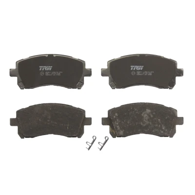 Immagine di TRW COTEC GDB3217 Kit pastiglie freno con segnalatore acustico usura accessori SUBARU: Forester I, Impreza II Sedan, Legacy 4