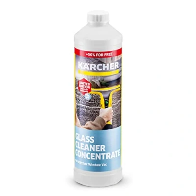 Immagine di Kärcher Detergente specifico per vetri e superifici lucide RM 500 0,75L Rimuove aloni, sporco macchie difficili Ideale anche la carrozzeria