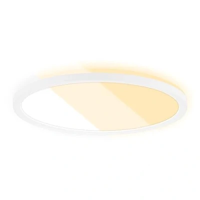 Immagine di BRILONER Plafoniera LED per Soggiorno, Piatta, Lampada LED, Pannello Colore Della Luce Regolabile, Retroilluminazione, Bianco