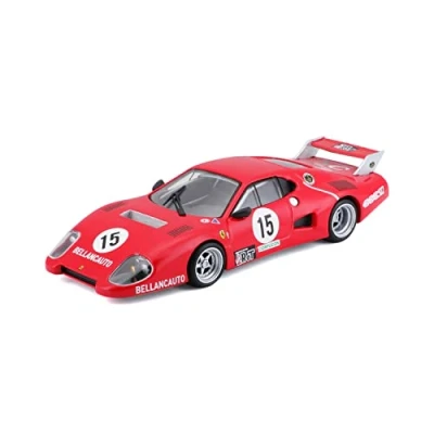 Immagine di Bburago Ferrari LaFerrari: modellino auto in scala 1:43, Signature Edition, custodia rigida, 10 cm, rosso (18 36902), colori assortiti