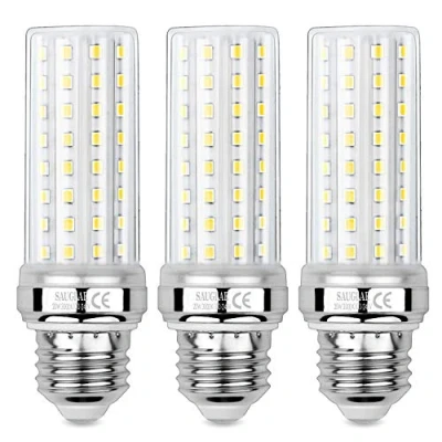 Immagine di SAUGLAE Lampadine a LED da 20W, 150W Incandescenza Equivalenti, Bianco Caldo 3000K, 2300Lm, E27 Vite Edison, 3 Pezzi